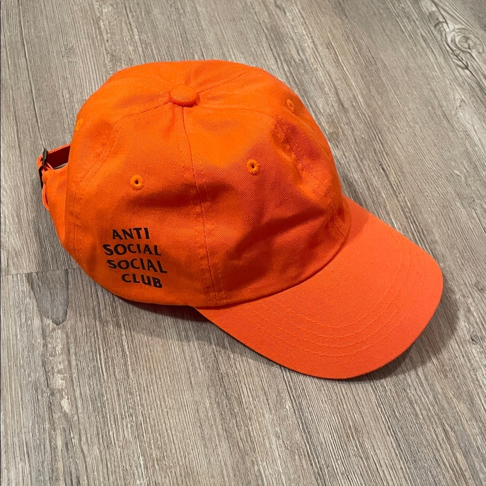 Anti Social Social Club Vibrant Orange Hat